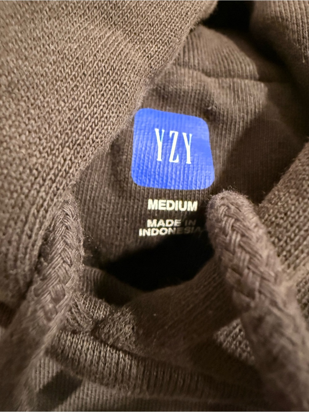 New Yeezy Black Pullover Hoodie View 2